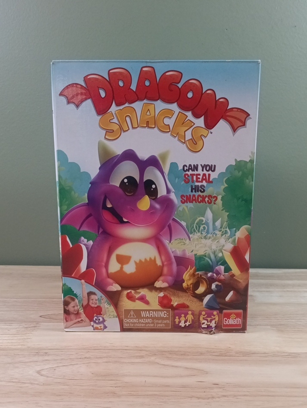 Goliath Dragon Snacks Game 2019 #31220 Complete Tested Working w/Box